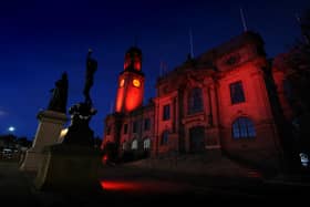 South Shields Town Hall will be lit up red to mark the occasion.