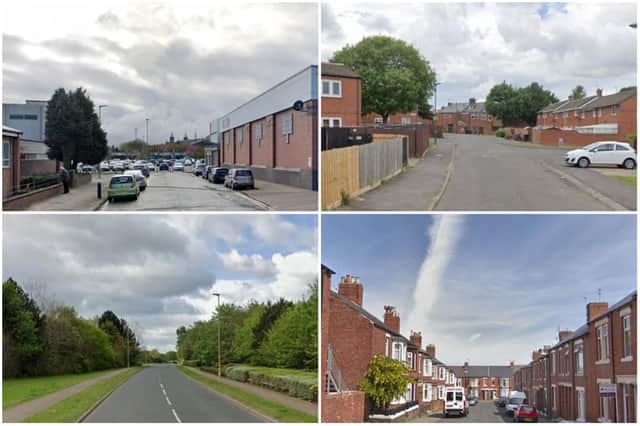 The South Tyneside locations with the most crime reported in October have been revealed