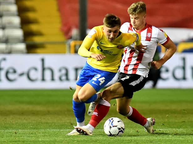 Dan Neil continues to impress for Sunderland after goal scoring return to starting line-up (Credit photo: Frank Reid)