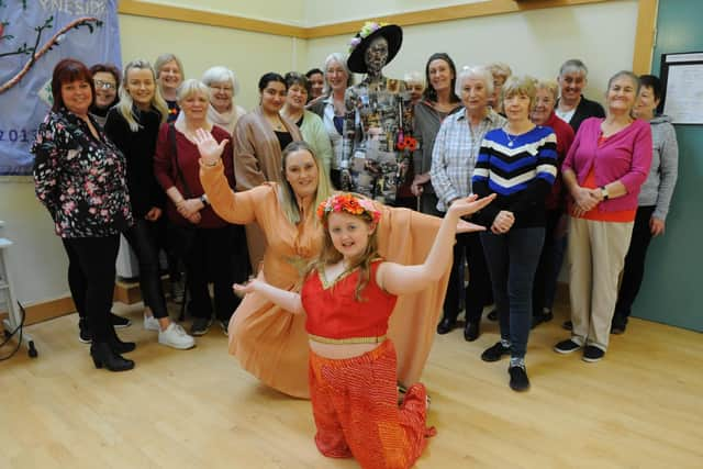 Members and volunteers of Womens Health in South Tyneside celebrate International Womens Day.