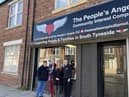 From left: Liz Craig, Betty Inskip, Lynn Millwater and Alison Davis out of the new People's Angels shop on Boldon Lane.