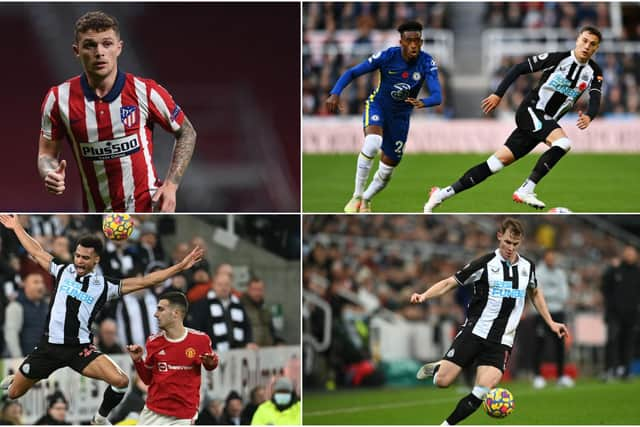 Newcastle United right-backs compared with Kieran Trippier (photo: Getty)