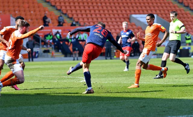 Aiden McGeady struck the post just moments before Blackpool's opening goal