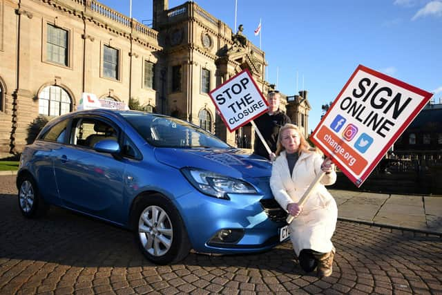 "Save Our Test Centre" campaign organiser Vikki Holt