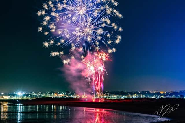 Now THAT's a show! A fantastic picture from the South Shields fireworks display on November 6. Picture: SJP Photography.