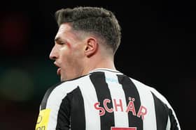 Newcastle United's Fabian Schar.