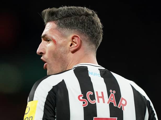 Newcastle United's Fabian Schar.
