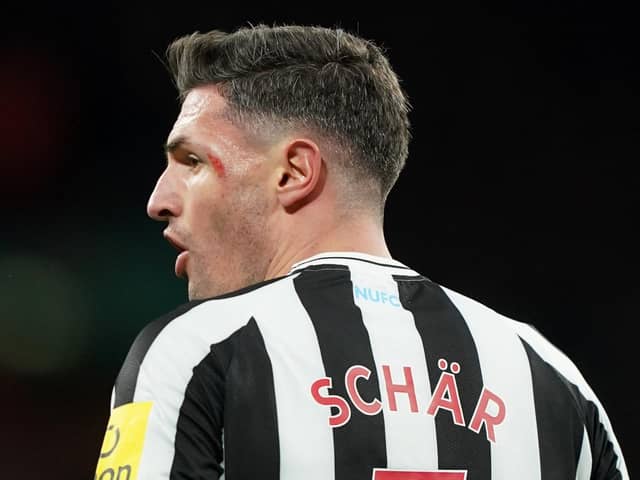 Newcastle United's Fabian Schar.