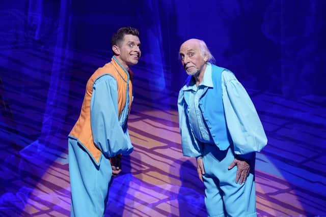 Danny Adams and Clive Webb star in The Little Mermaid at the Theatre Royal. Picture: Paul Coltas.