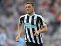 Newcastle United striker Chris Wood.