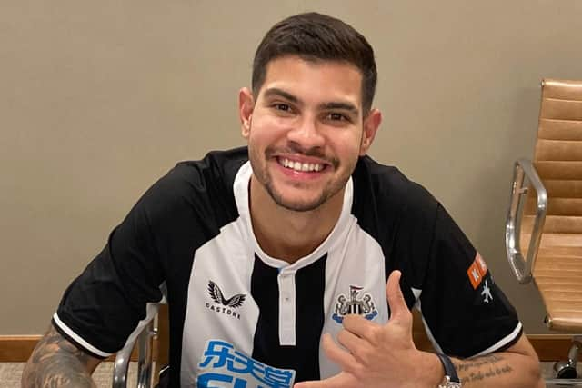 Bruno Guimaraes. (Pic: NUFC)