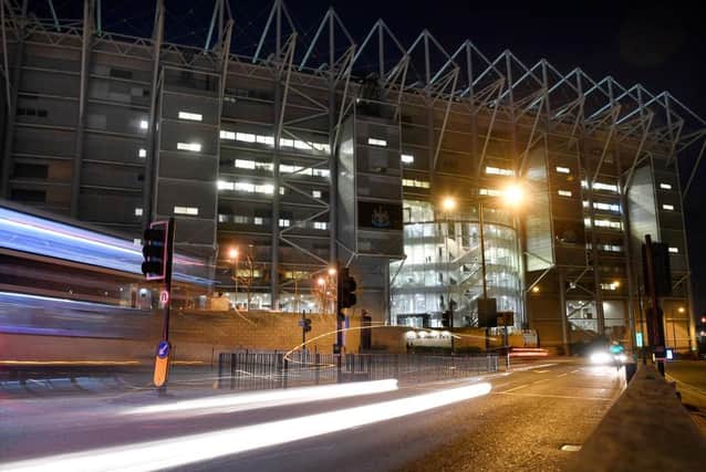 NEWCASTLE UPON TYNE, ENGLAND - FEBRUARY 20:  General Views of St James' Park before the Sky Bet Championship match between Newcastle United and Aston Villa at St James' Park on February 20, 2017 in Newcastle upon Tyne, England.  (Photo by Stu Forster/Getty Images)