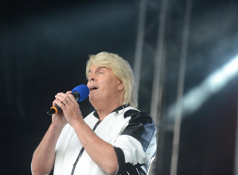 The Fizz - made up of three member of Bucks Fizz - performed some of their 80s classic tunes including their 1981 Euorvision winning song, 'Making Your Mind Up'.