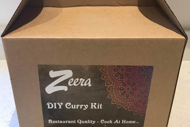 The curries are delivered on Fridays and Saturdays
