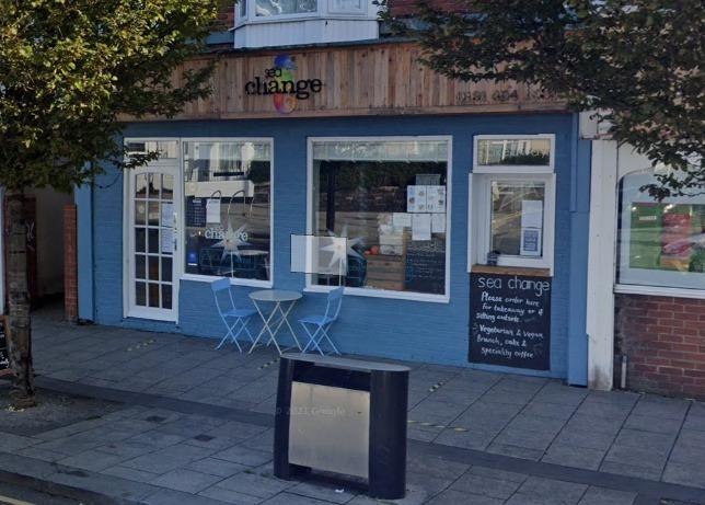 Sea Change on Ocean Road in South Shields has a 4.8 rating from 104 review with praise put towards the vegetarian menu, fresh food and community work the site takes part in.