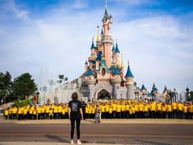 Stagecoach pupils performing in Disneyland Paris