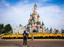 Stagecoach pupils performing in Disneyland Paris