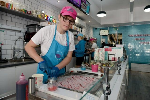 For sinfully good food, from huge bubble cone ice creams to brioche burgers, try Cream Curls.
