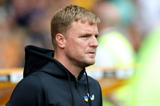 Eddie Howe. (Photo by David Rogers/Getty Images).