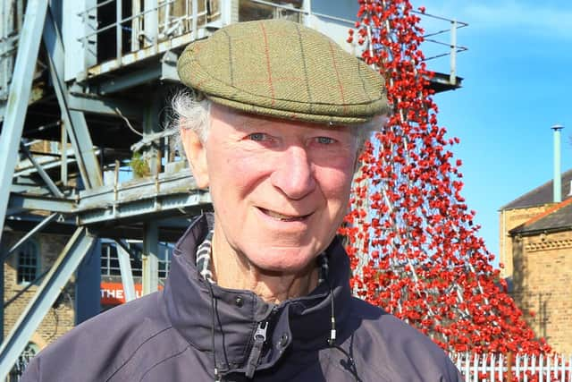 Jack Charlton at Woodhorn Museum in 2015.