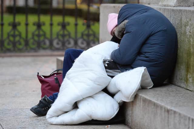 Results, published last week saw a rise in rough sleepers across the North East. 