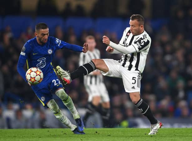 Juventus midfielder Arthur is reportedly a target for Newcastle United (Photo by Mike Hewitt/Getty Images)