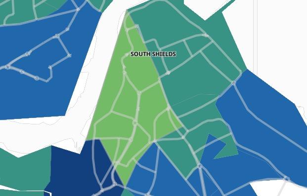 In the seven days up to May 11, South Shields West recorded a case rate of 48.1 per 100,000 people. A total of four cases were recorded - a drop of 69.2% from the previous week.