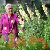 The Mayor Cllr Pat Hay visiting West Park, Jarrow, for Love Parks Week.