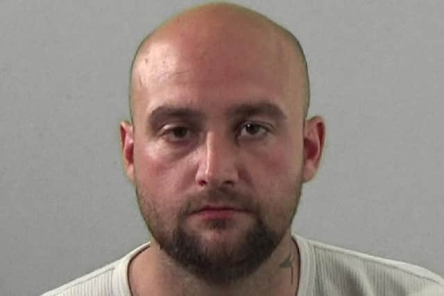 Ryan Whittington, who has previous convictions including violence and harassment against three other women, had bombarded his victim with abusive and threatening Whatsapp messages.