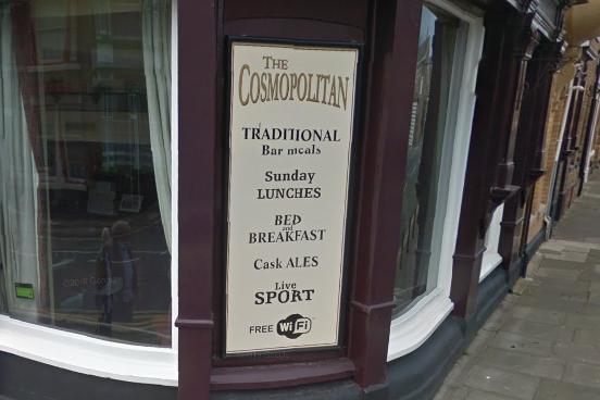 The Cosmopolitan Hotel, Durham Street. Currently offering takeaway Sunday lunches, according to its website.