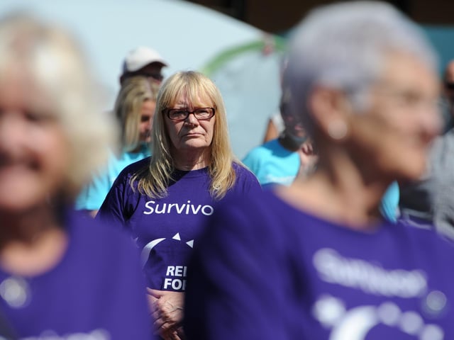 Cancer Research Relay for Life at Monkton Stadium, Jarrow.