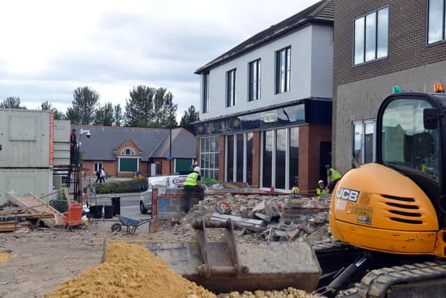 Major redevelopment works restart at The Wouldhave J D Wetherspoon pub and former nightclub.