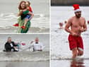 Hardy dippers took part in their own festive plunges after covid saw the traditional mass events cancelled