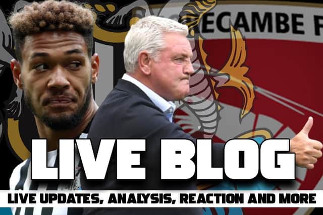Newcastle United are in Carabao Cup third round action tonight at the Mazuma Stadium.