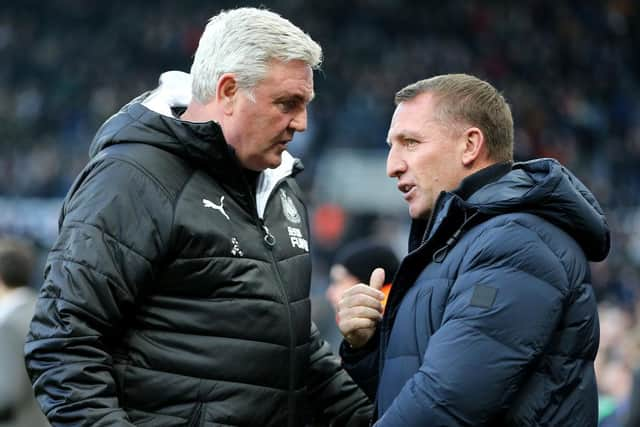 Steve Bruce and Brendan Rodgers.