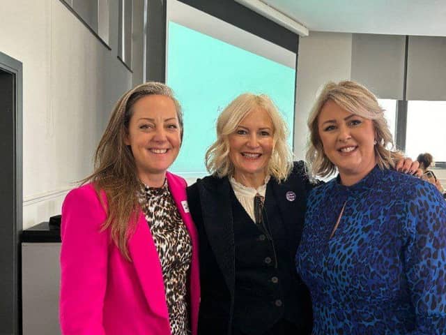 Zandra Moore, Jordan Dargue and Helen Oldham