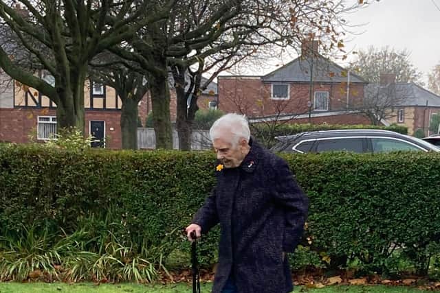 90-year-old Ishbelle Burgoyne