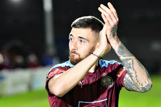 Callum Ross has committed his long-term future to South Shields by signing a new contract. Picture credit: Kev Wilson