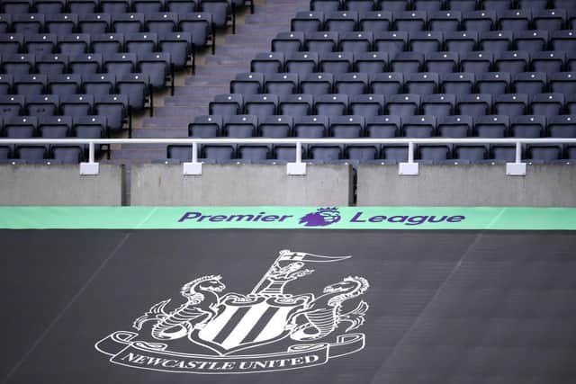 St James's Park has been closed to fans since February.