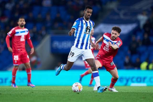 Newcastle United have agreed a deal to sign Real Sociedad striker Alexander Isak  (Photo by Juan Manuel Serrano Arce/Getty Images)