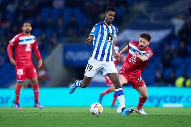 Newcastle United have agreed a deal to sign Real Sociedad striker Alexander Isak  (Photo by Juan Manuel Serrano Arce/Getty Images)