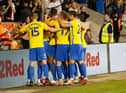 Sunderland celebrate Aiden O'Brien's second goal