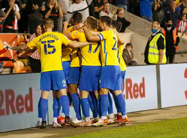 Sunderland celebrate Aiden O'Brien's second goal