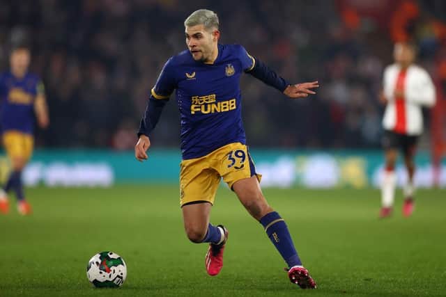 Signing a 'number six' would allow Bruno Guimaraes to flourish. (Photo by Michael Steele/Getty Images)