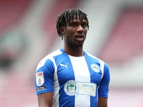 Viv Solomon-Otabor of Wigan Athletic.