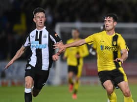 Joe White has been impressing at Newcastle United this season (Photo by Michael Regan/Getty Images)