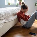 Children and young people might not always want to speak to a parent or carer. Photo posed by model