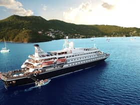 One of SeaDream mega yachts. Image: SeaDream Yacht Club