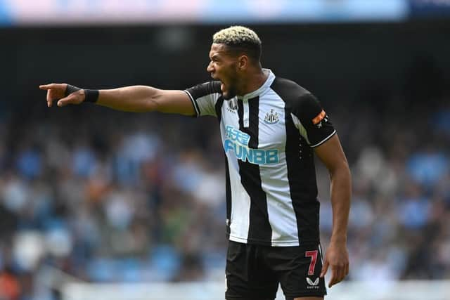 Joelinton has been transformed under Eddie Howe (Photo by Stu Forster/Getty Images)