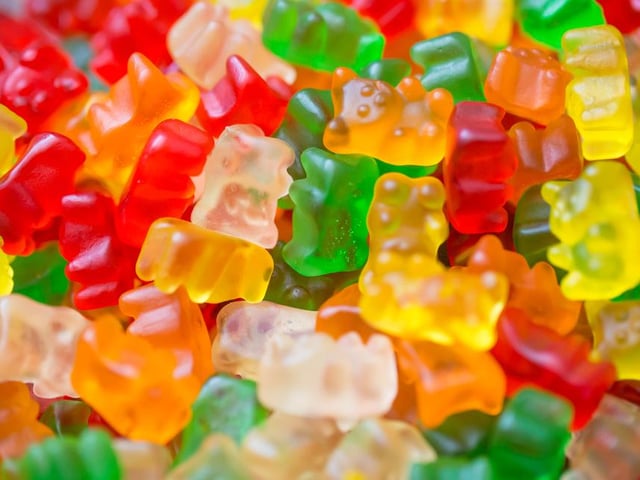 The much-loved gummy bears takes 12th place
